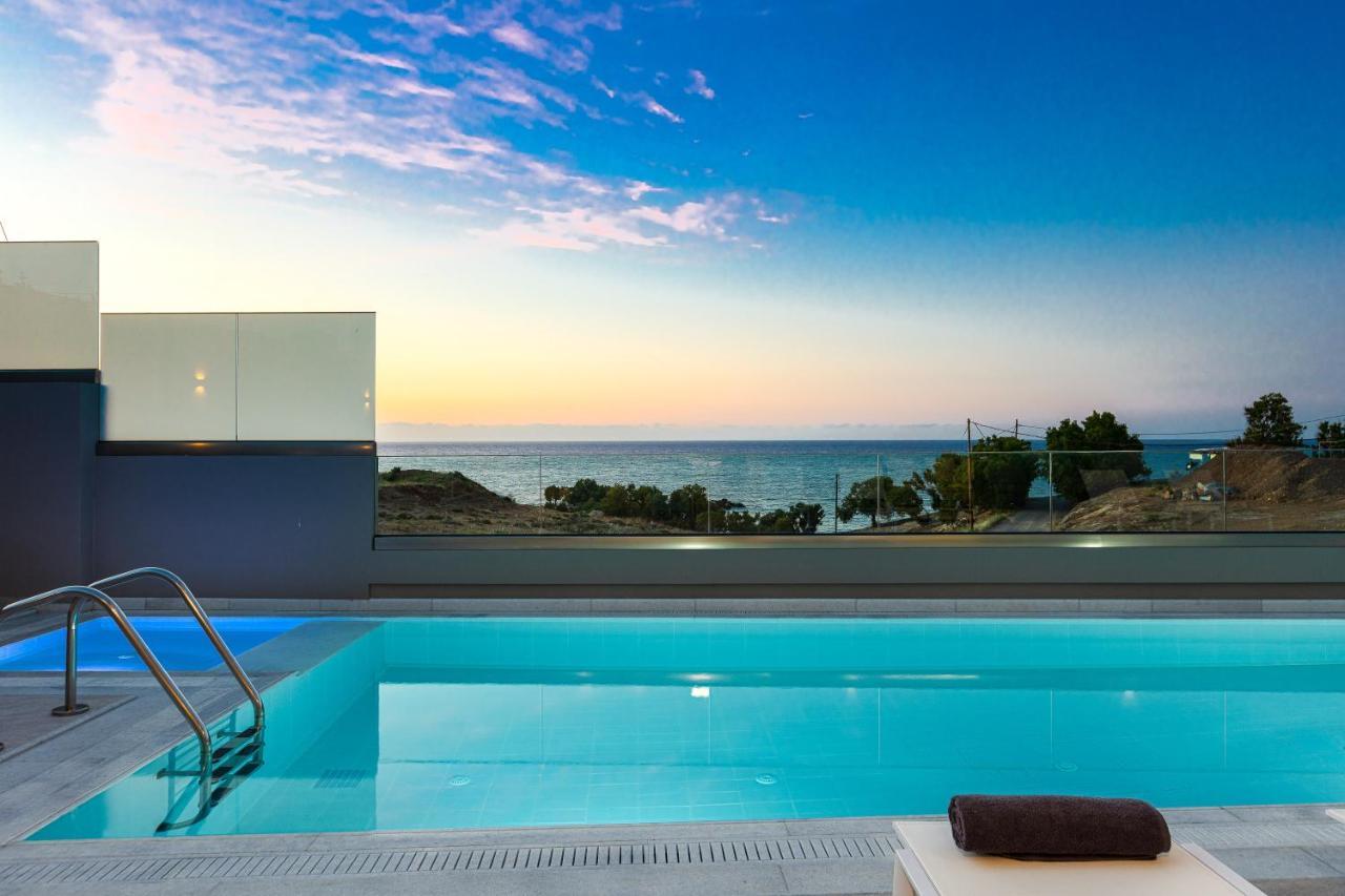 Lagoon Seaside Villa, Sumptuous Retreat,By Thinkvilla Pánormos Eksteriør bilde